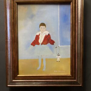 La Petite Fille au Veste Rouge